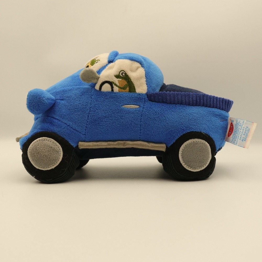 Yottoy Little Blue Truck Plush Car Frog Book Character 2008 Y2K Sound Works Horn